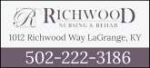 Richwood Nursing & Rehab Sponsorship Banner